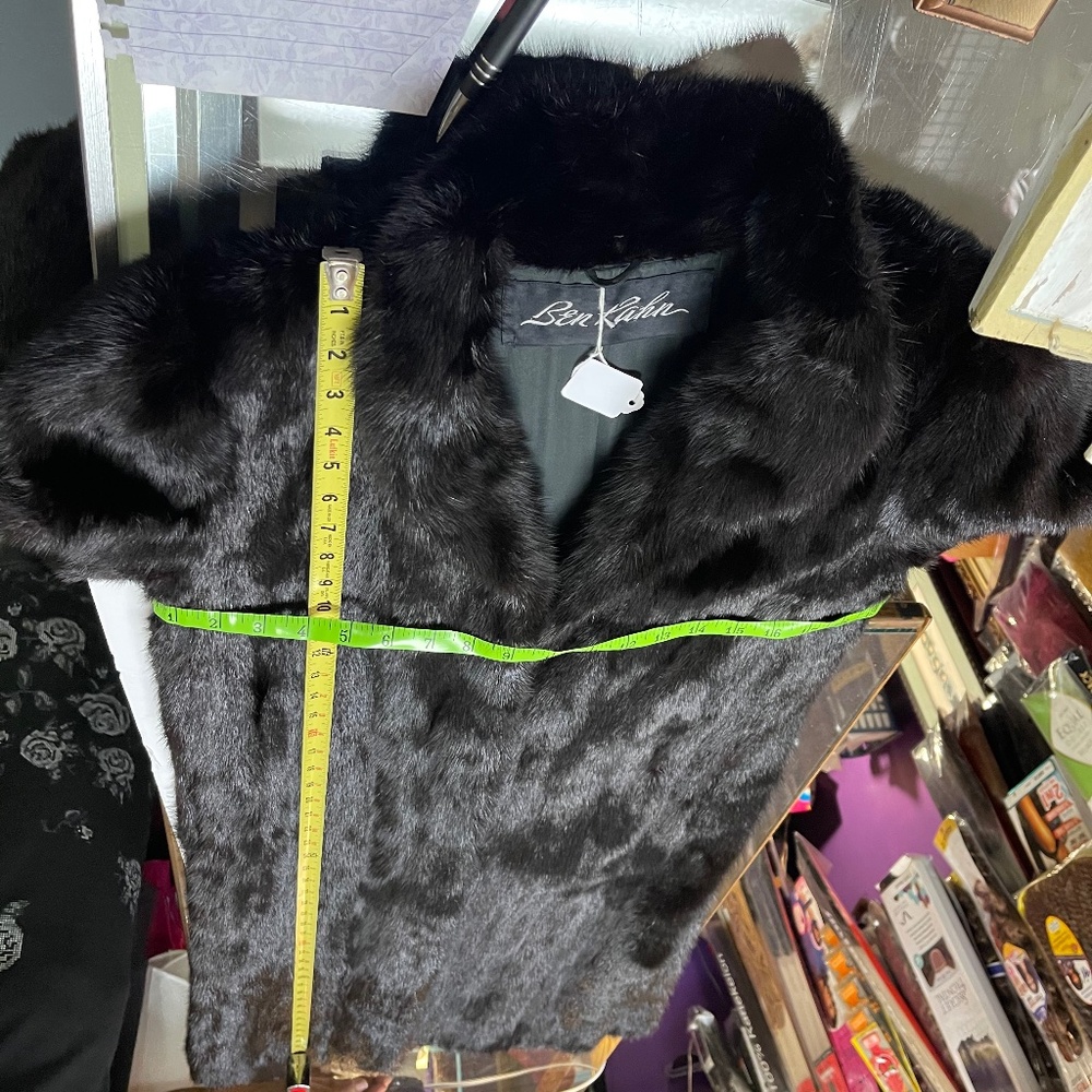 Authentic Ben Kahn Mink Coat – Pre-Owned – Luxurious Fur – No Size Tag Fit - Picture 7 of 8